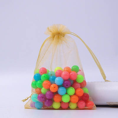 Rectangle Organza Drawstring Bags