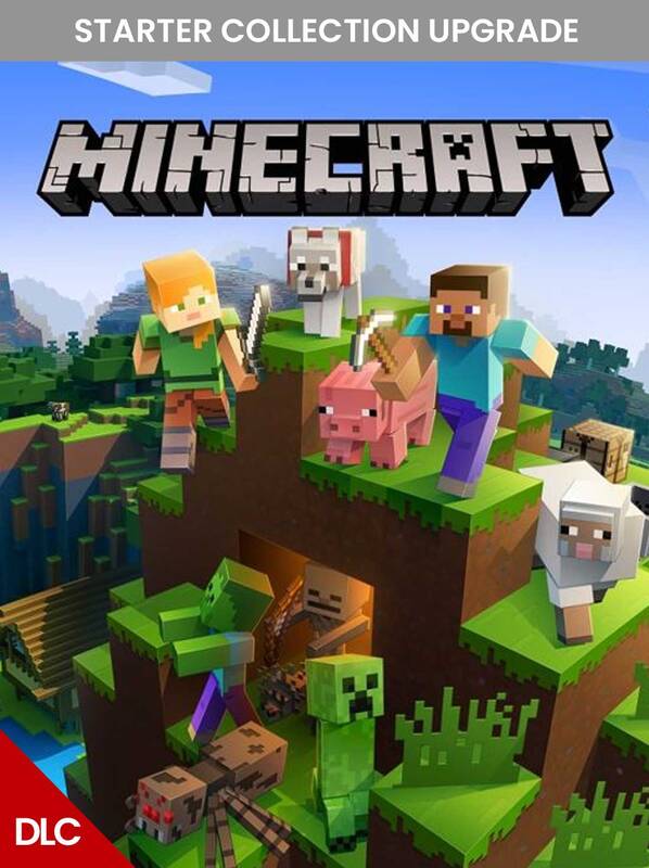 Minecraft Starter Collection Upgrade DLC Europe | PS4