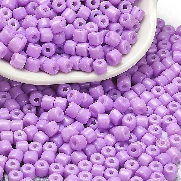 Baking Paint Pearlized Glass Seed Beads