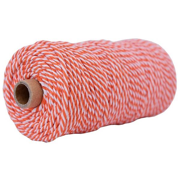100M Bicolor Round Cotton Cord