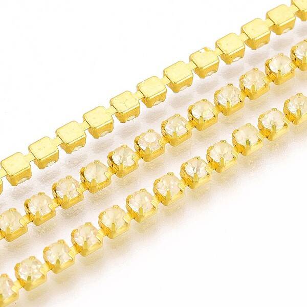 Iron Rhinestone Cup Chains