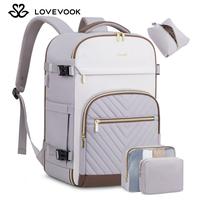 LOVEVOOK Travel Backpack for Women,Carry On Backpack for Airplanes,15.6&17.3“Laptop Personal Item Travel Bag,TSA Approved C...