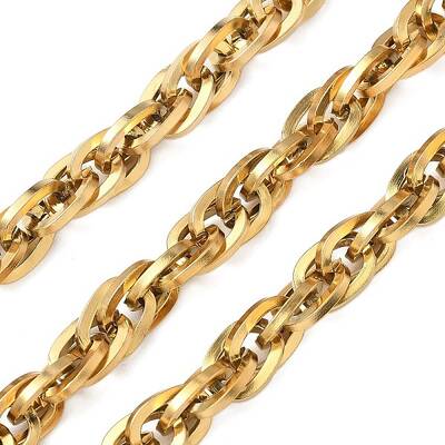 Ion Plating(IP) 304 Stainless Steel Rope Chains