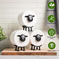3Pcs Interesting Sheep Tissue Holder,Household Necessities in 2025,3D Printed Toilet Roll Holder kitchen  towel  holder