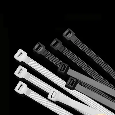 Multi-purpose Cable Zip Ties, Multifunction Self-locking Nylon Cable Ties, Cord Management Ties for Office, Garden & Workshop