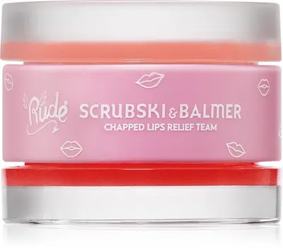 Rude Cosmetics Scrubski & Balmer Lip Balm & Peeling Color Grapefruit 7.5 g