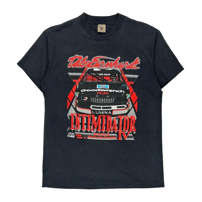 Dale Earnhardt Delta Graphic T-Shirt - XL Black Polyester Blend