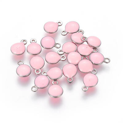 304 Stainless Steel Enamel Charms