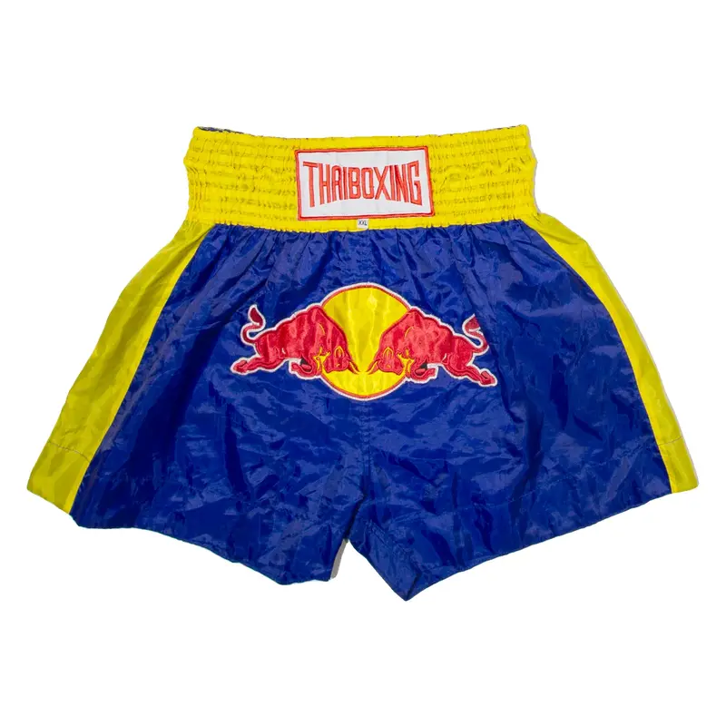 THAI BOXING Mens Sports Shorts Blue 2XL W27