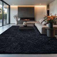 Shaggy Area Rugs For Living Room, Tie-Dye Big Fluffy Rug For Bedroom,Indoor Ultra Soft Carpet, Children's Play Plush Floor Ma...