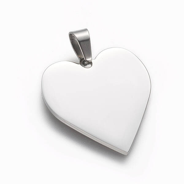 Tarnish Resistant 304 Stainless Steel Stamping Blank Tag Pendants
