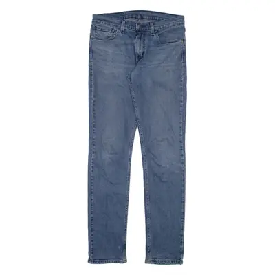 LEVI'S 511 Jeans Mens Blue Slim Straight W32 L34
