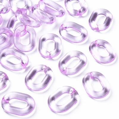 Transparent Acrylic Linking Rings