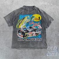 Nascar X Fishing Vintage Racing T-Shirt, Y2k Retro Bootleg Graphic Shirt, Retro Racing Graphic Tee, Unisex Race Shirt, Race G...
