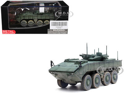 Bumerang (Object K-17) IFV (Infantry Fighting Vehicle) Russian Army Green Camouflage Armor Premium Series 1/72 Diecast Mo...