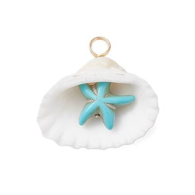 Summer Beach Natural Shell Pendants