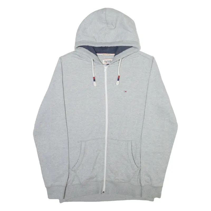 HILFIGER DENIM Mens Grey Hoodie XL