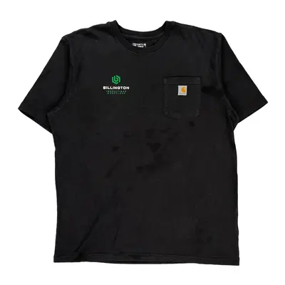 Billington Inspections & Services Carhartt Tall T-Shirt - XL Black Cotton