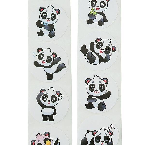 Cartoon Patterns Paper Gift Sticker Rolls