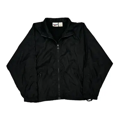 Reebok Windbreaker - Medium Black Nylon