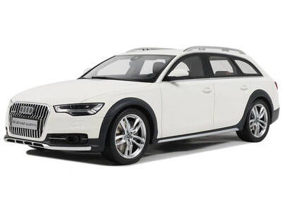 2015 Audi C7 All Road Ibis White 1/18 Model Car by Otto Mobile
