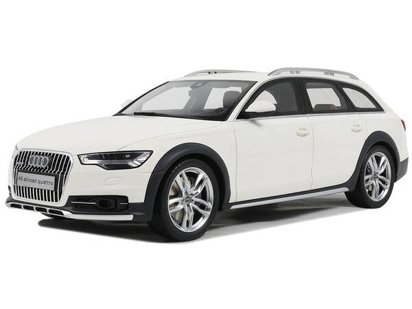2015 Audi C7 All Road Ibis White 1/18 Model Car by Otto Mobile