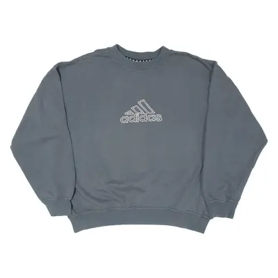 ADIDAS Womens Sweatshirt Grey M