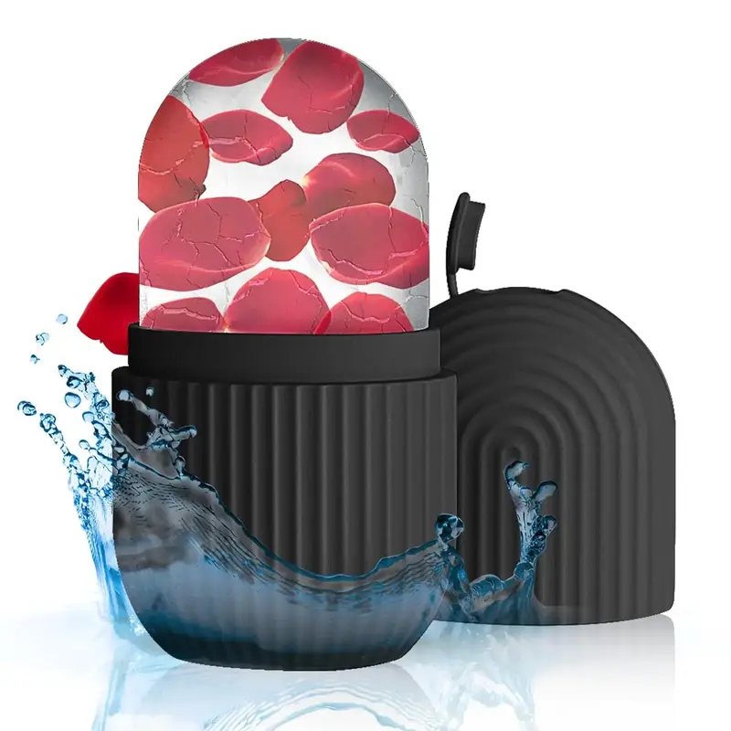 Summer Skincare Secrets, Beauty Massage Ice Roller for Face Eye, SIY Ice Face Roller, Facial Beauty Ice Roller, Face Massager...