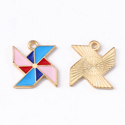 Alloy Enamel Pendants