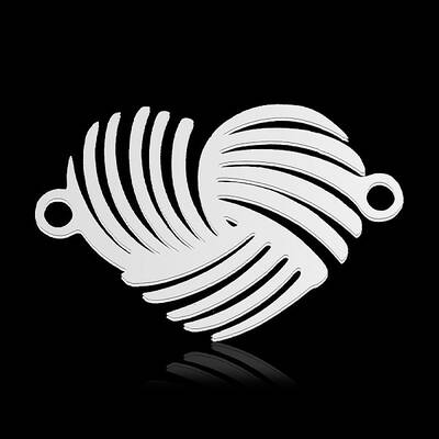Non-Tarnish 201 Stainless Steel Connector Charms