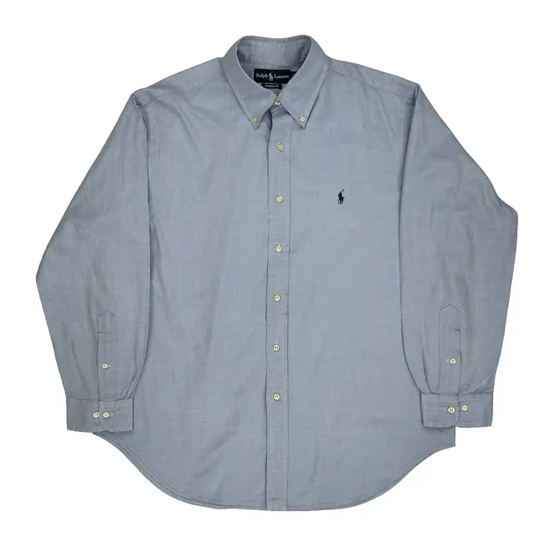 Ralph Lauren Shirt - XL Blue Cotton