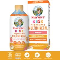 MaryRuth's Kids Liquid Nighttime Multimineral - Kids Vitamins - Bone Health - Calm Calcium Magnesium Supplement - Vegan - Sug...