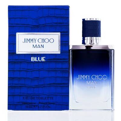 Jimmy Choo Man Blue Cologne for Men - Eau de Toilette Spray 1.7 oz