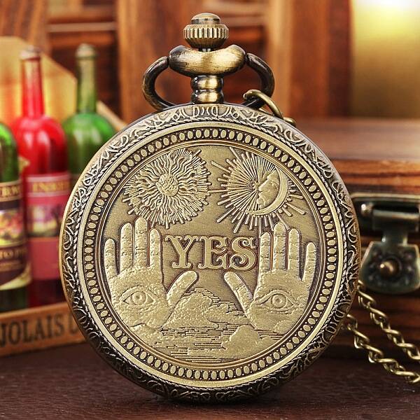 Palm with Eye Alloy Quartz Watches with Plastic