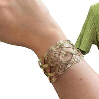 Chunky Gold Bracelet - Simple Gold Design for Your Collection