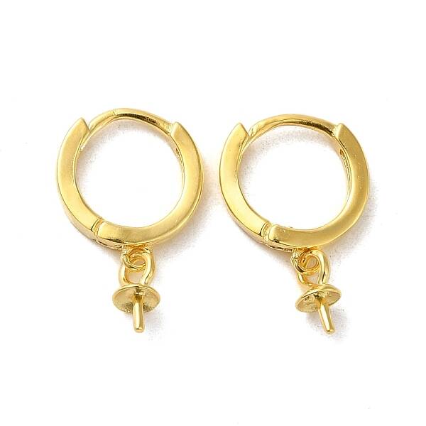 925 Sterling Silver Hoop Earrings Findings