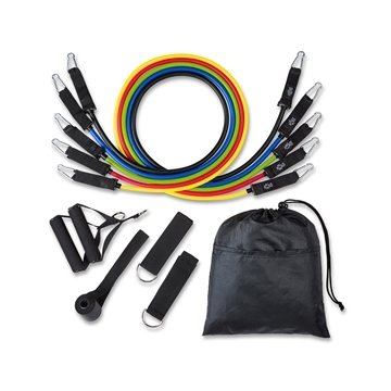 25 Customized b.active Ultimate Resistance Band Fitness Set - ...