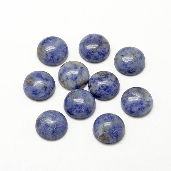 Natural Blue Spot Jasper Cabochons