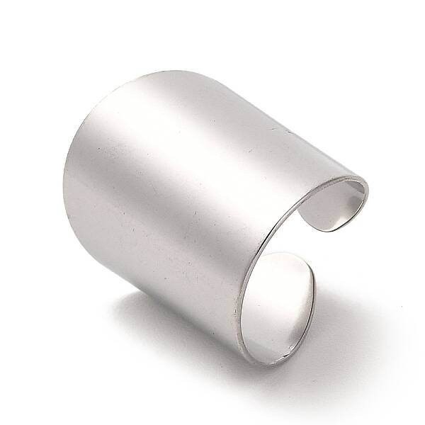 Non-Tarnish 304 Stainless Steel Open Cuff Ring
