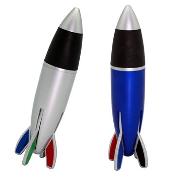 150 Promotional 4 Color Rocket Pen - Shaped & Multi-Color