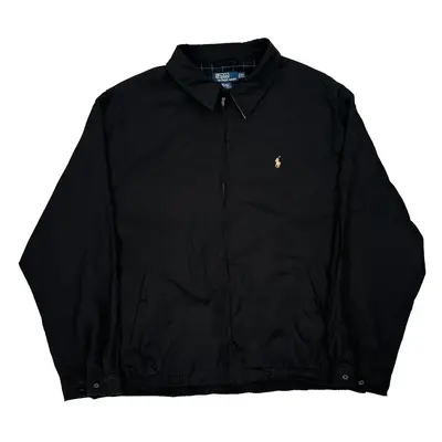 Polo By Ralph Lauren Tall Harrington Jacket - 4XL Black Polyester