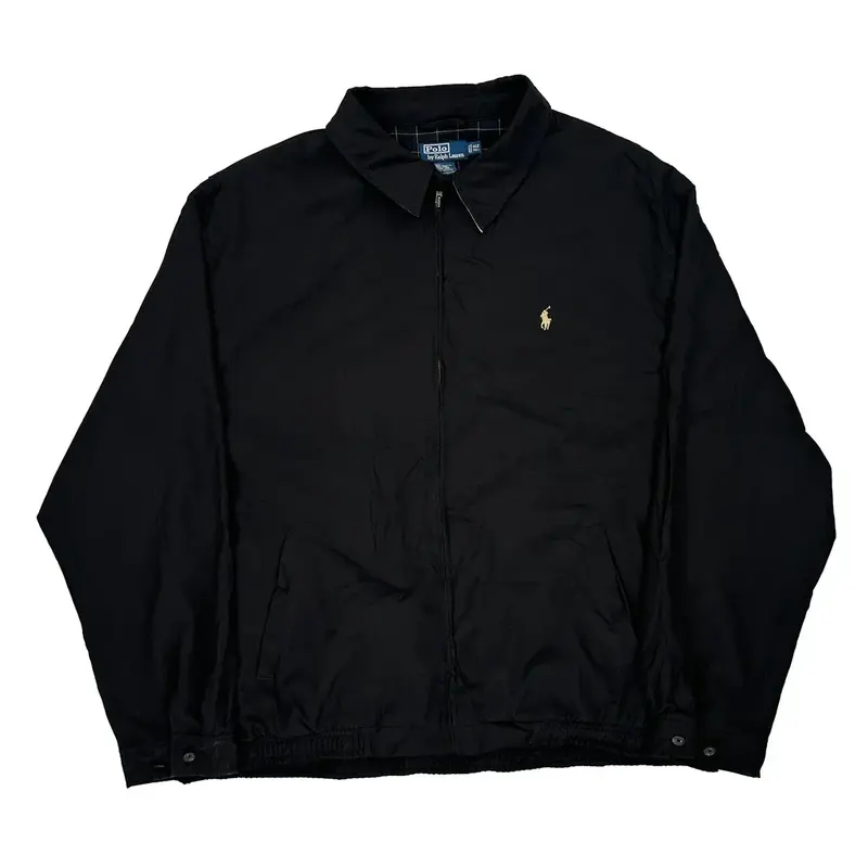 Polo By Ralph Lauren Tall Harrington Jacket - 4XL Black Polyester