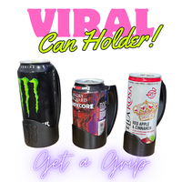 Viral Can Holder Customizable - Versatile Plastic Cup Holder for 8oz, 12oz, 16oz Cans. Available in Many Colors, Durable Desi...