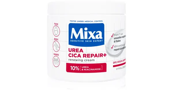 Mixa Urea Cica Repair intense regenerating cream for dry skin 400 ml