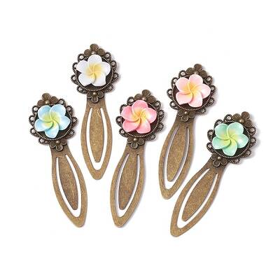 Tibetan Style Alloy Bookmark Clips