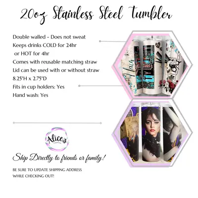 TUMBLER BOX! EVERY PURCHASE IS GUARANTEED A TUMBLER LIVE Stainless Steel Drinkware with Straw Portable