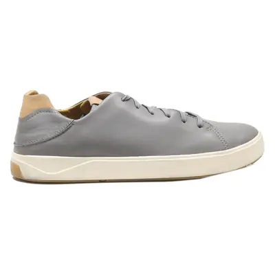 OLUKAI Sneaker Trainers Grey Leather Mens UK 10.5