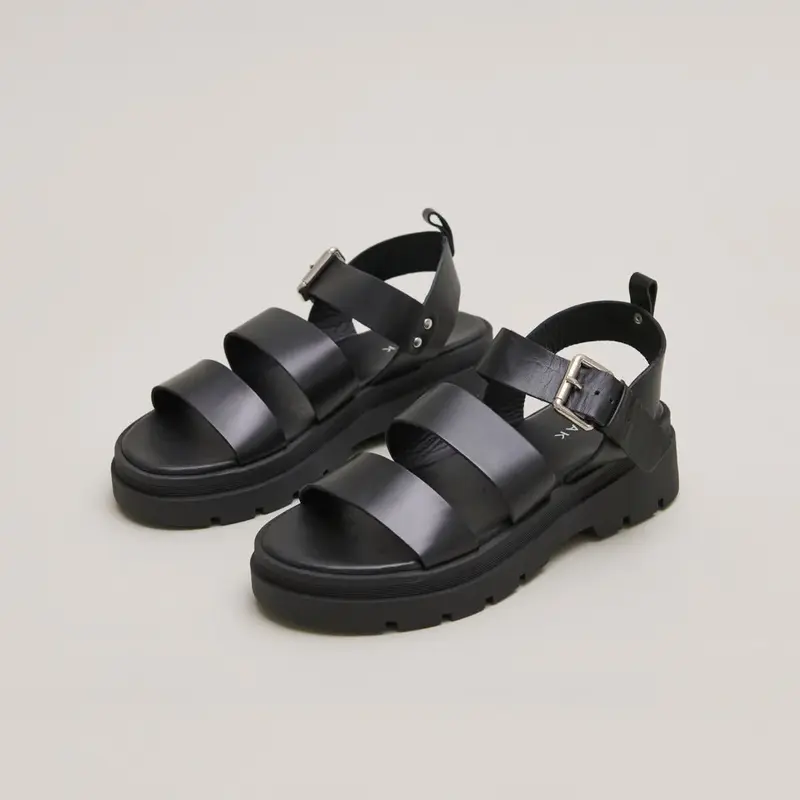 388- Priame Cuir Noir | Color: NOIR | Size: 39