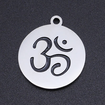 Non-Tarnish 201 Stainless Steel Etched Pendants