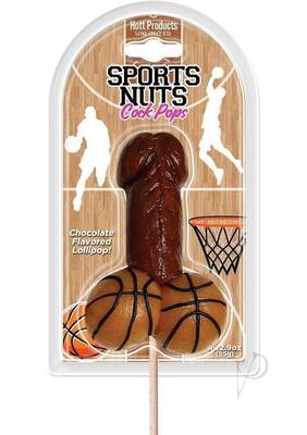 Sports Nuts Cock Pop Basketball Choc